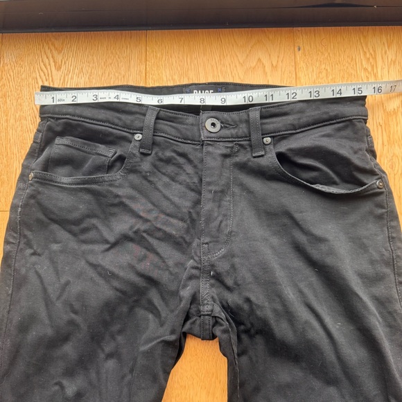 PAIGE LENNOX BLACK SHADOW SLIM JEANS - 30 - Picture 10 of 14